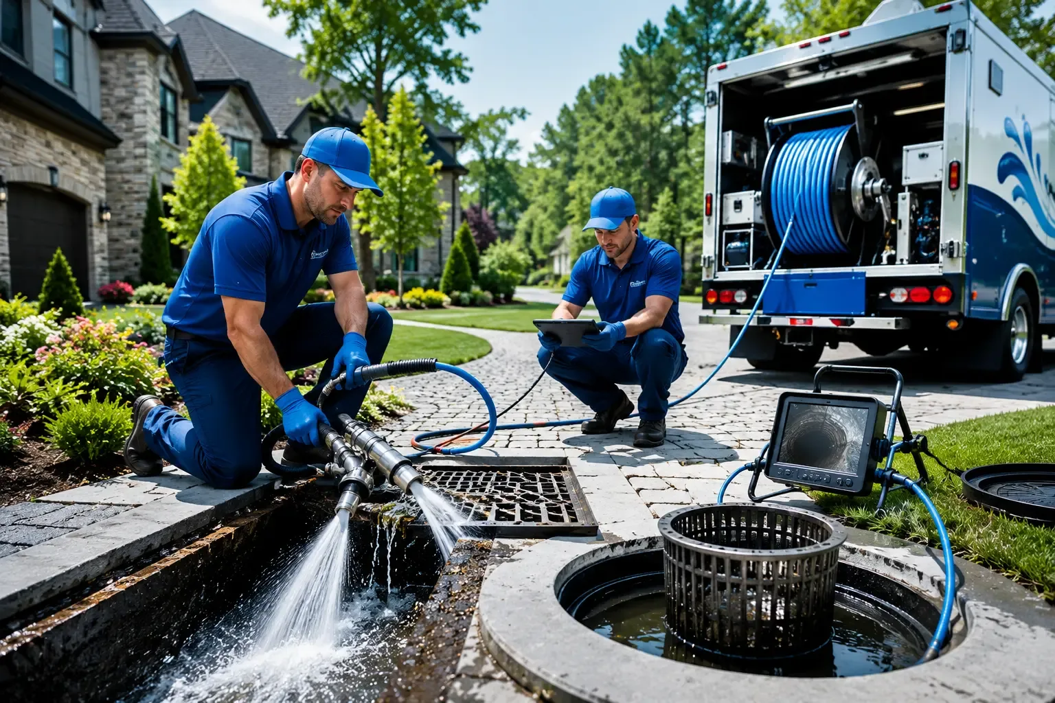 Local outdoor drain cleaning professionals in Jamestown, KS